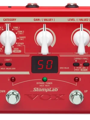 Markenqualität | Vox StompLab IB, Multieffektgerät für E-Bass
